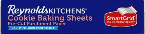 image:imageReynolds Kitchens Air Fryer Liners Disposable Unbleached Parchment Paper Sheets 50 CountBaking Sheets