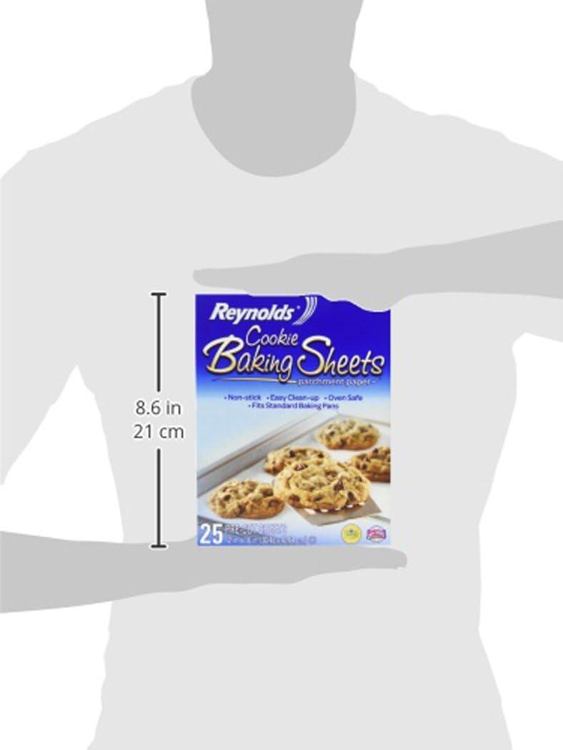 image:imageReynolds Kitchens Air Fryer Liners Disposable Unbleached Parchment Paper Sheets 50 CountBaking Sheets