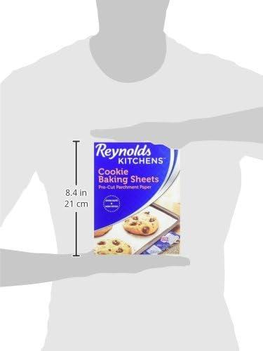 image:imageReynolds Kitchens Air Fryer Liners Disposable Unbleached Parchment Paper Sheets 50 CountBaking Sheets