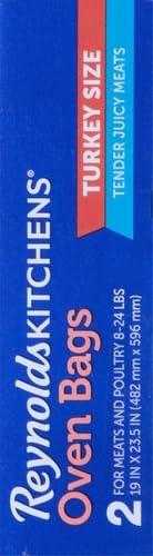 image:imageReynolds Kitchens Large Oven Bags 5 Count Pack of 12Turkey Size 8 to 24 lbs