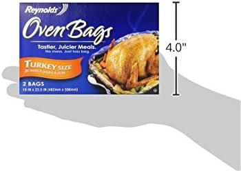 image:imageReynolds Kitchens Large Oven Bags 5 Count Pack of 12Turkey Size 8 to 24 lbs