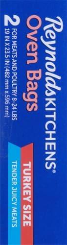 image:imageReynolds Kitchens Large Oven Bags 5 Count Pack of 12Turkey Size 8 to 24 lbs