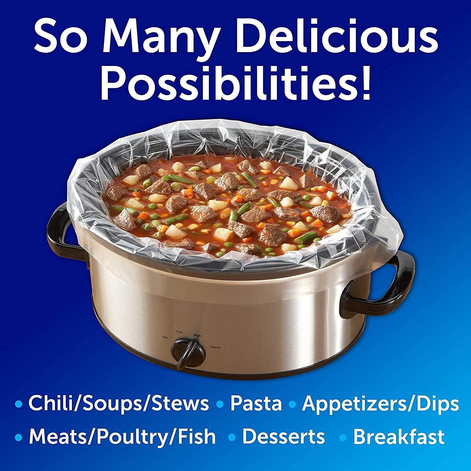 image:imageReynolds Kitchens Slow Cooker Liners Regular Fits 38 Quarts 4 Count Pack of 12 48 Total5 Count
