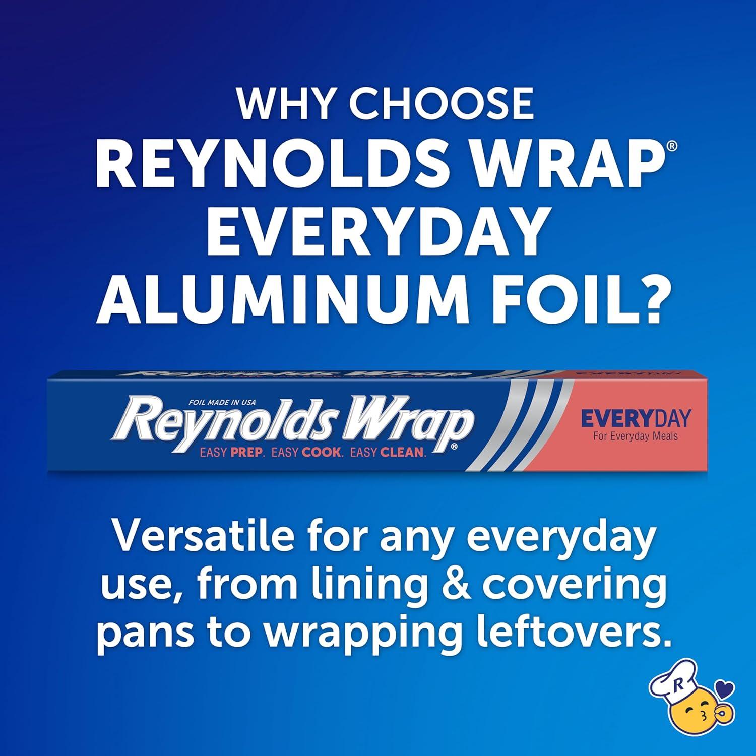 image:imageReynolds Wrap Fun Foil Embossed Aluminum Foil Roll Features a LimitedEdition Holiday Pattern for Wrapping Food Gifts and Covering Holiday Dishes 833 Yards X 12 Inches 25 Sq Ft200 Sq Ft