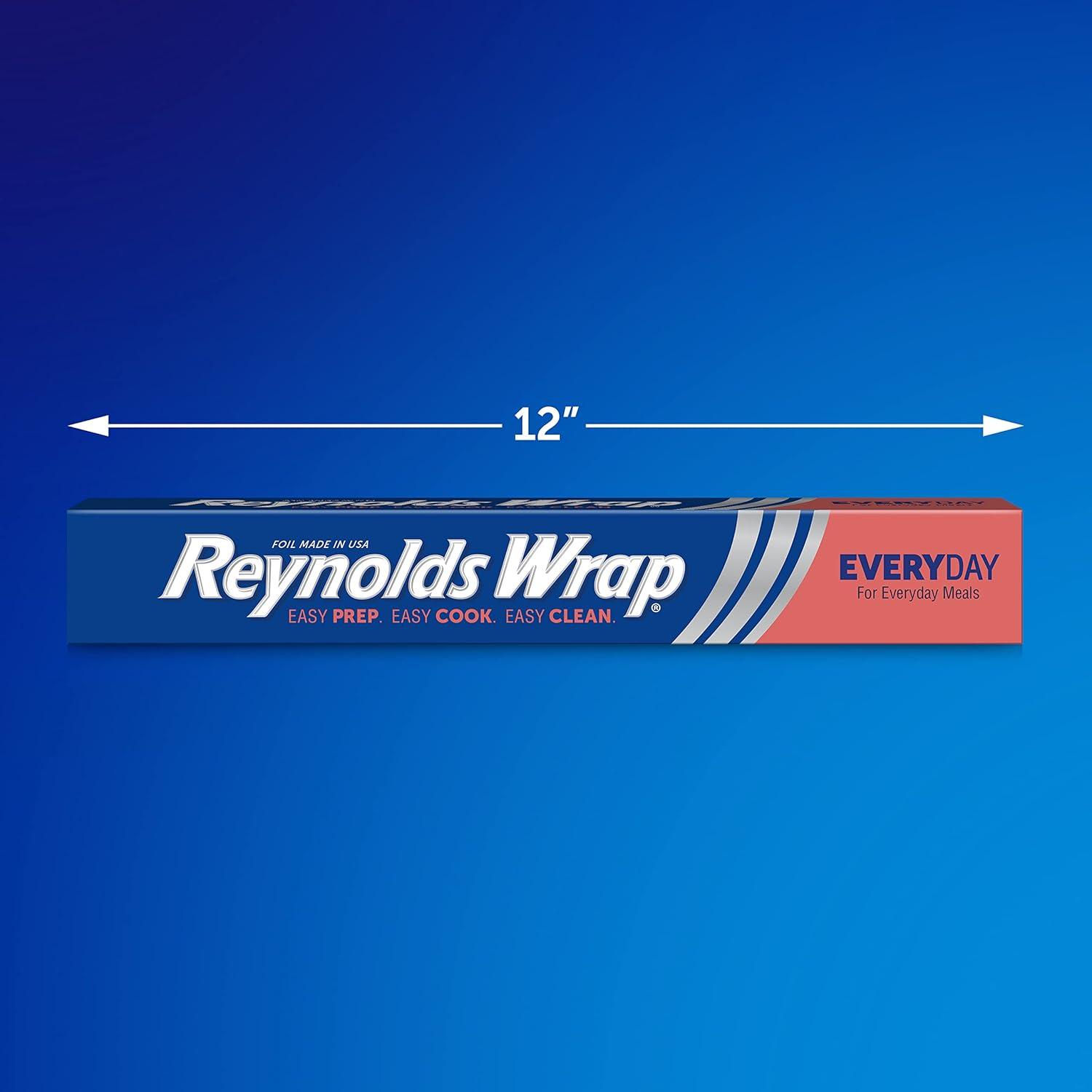 image:imageReynolds Wrap Fun Foil Embossed Aluminum Foil Roll Features a LimitedEdition Holiday Pattern for Wrapping Food Gifts and Covering Holiday Dishes 833 Yards X 12 Inches 25 Sq Ft200 Sq Ft