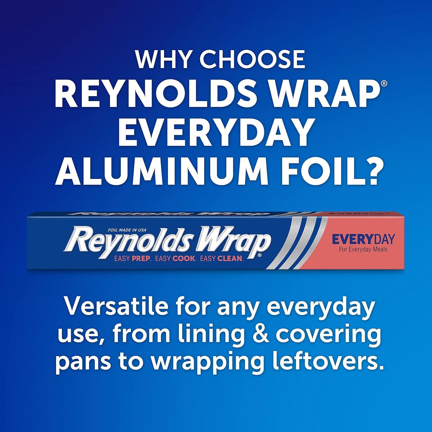image:imageReynolds Wrap Fun Foil Embossed Aluminum Foil Roll Features a LimitedEdition Holiday Pattern for Wrapping Food Gifts and Covering Holiday Dishes 833 Yards X 12 Inches 25 Sq Ft200 Sq Ft
