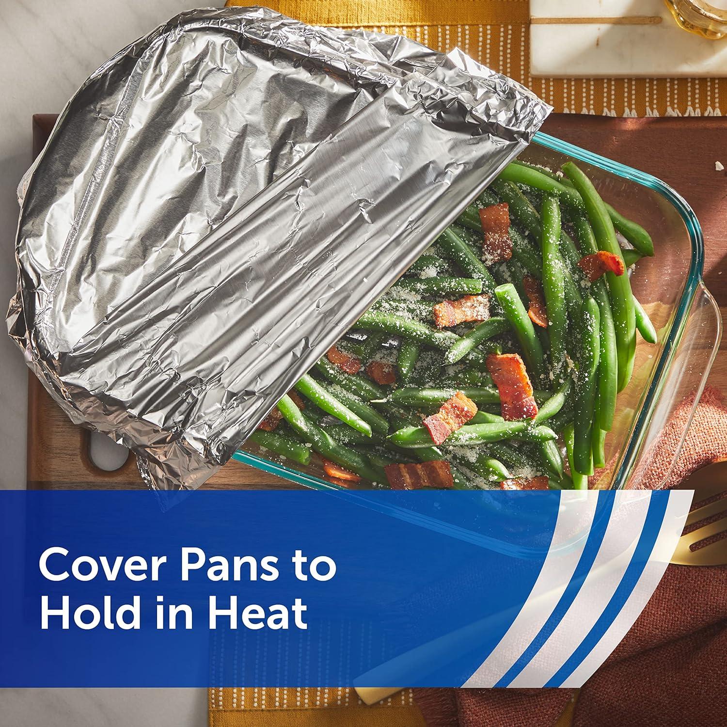 image:imageReynolds Wrap Fun Foil Embossed Aluminum Foil Roll Features a LimitedEdition Holiday Pattern for Wrapping Food Gifts and Covering Holiday Dishes 833 Yards X 12 Inches 25 Sq Ft175 Sq Ft