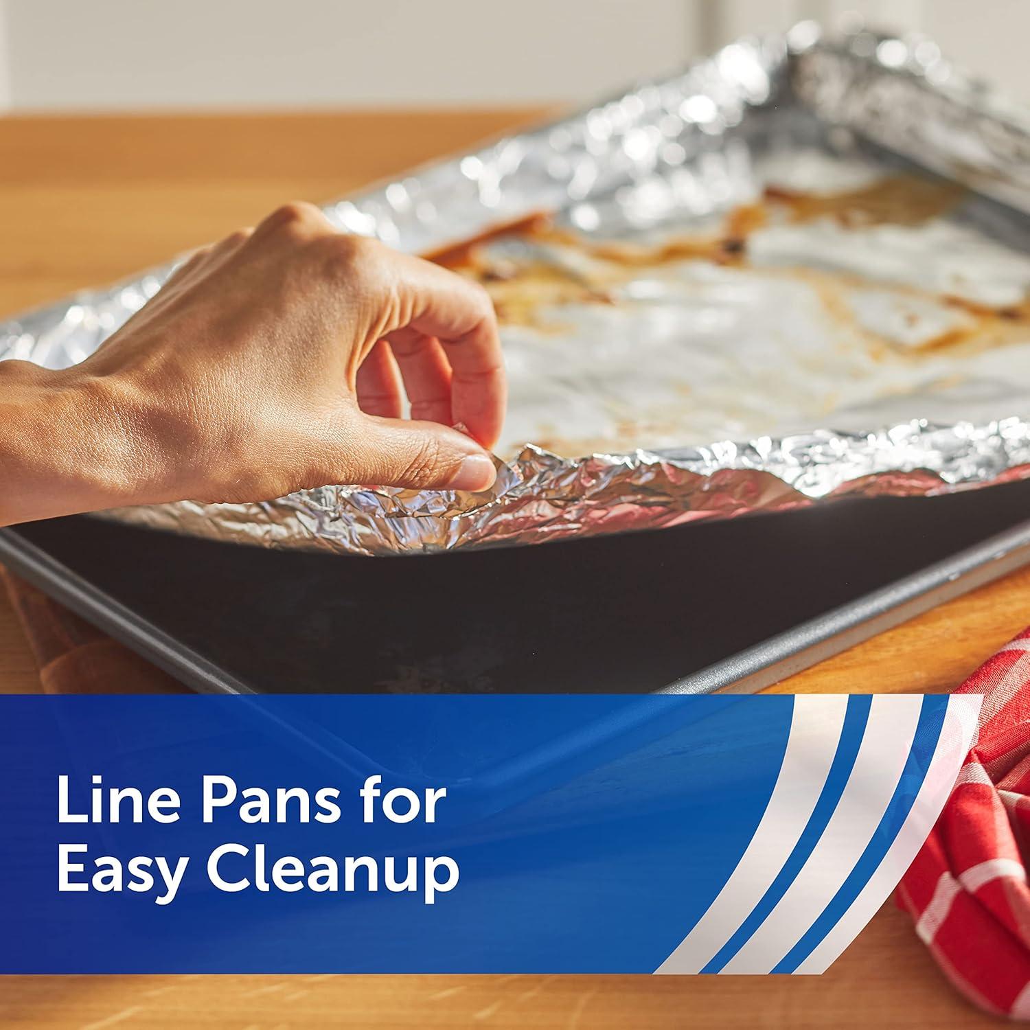 image:imageReynolds Wrap Heavy Duty Aluminum Foil Heavy Duty Foil Aluminum Roll Thick Foil for Added Strength With Easy Open and Close Secure Tab Extra Wide 375 Sq Ft75 Sq Ft