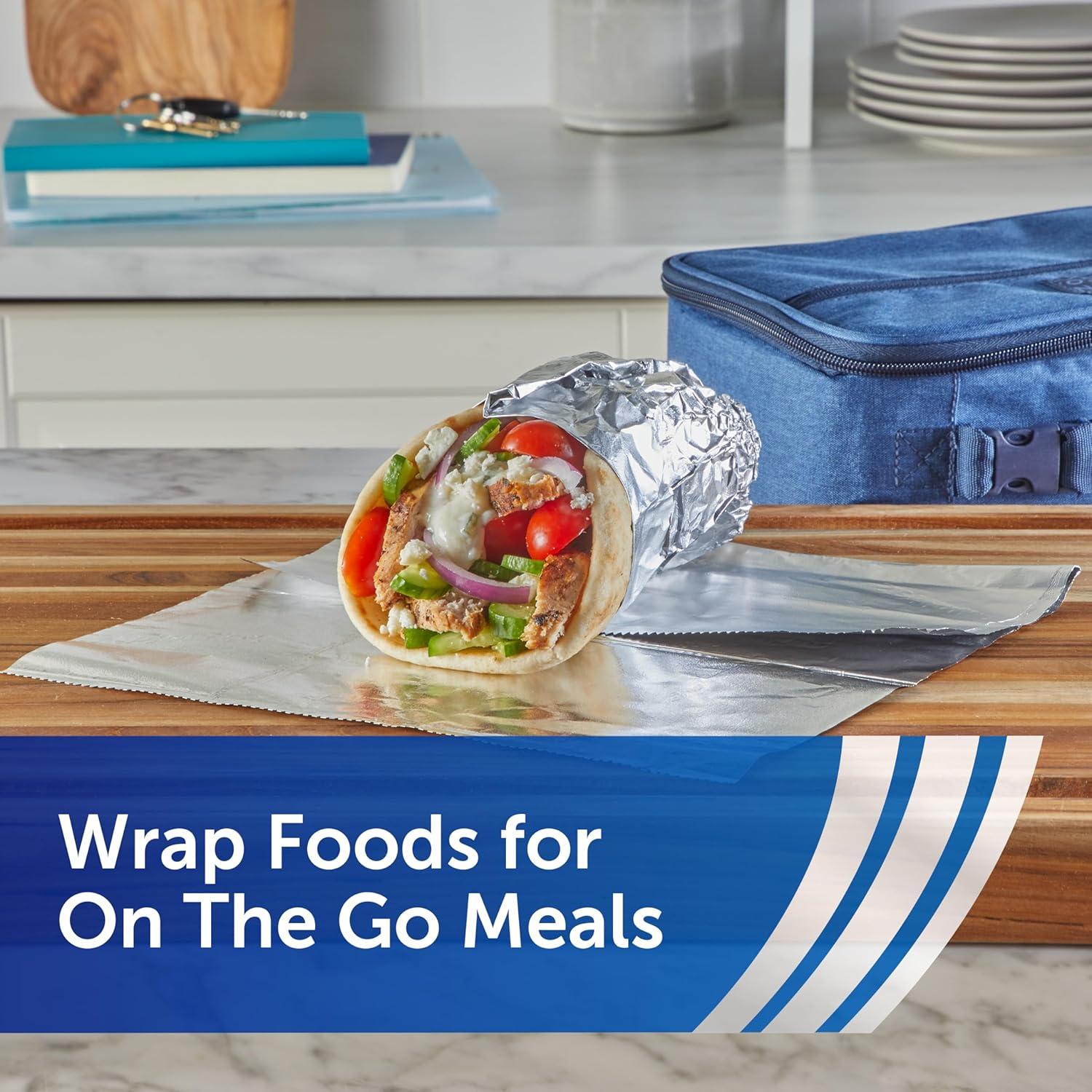image:imageReynolds Wrap PreCut PopUp Aluminum Foil Sheets 14 x 1025 Inches 50 Sheets Pack of 5 250 Total50 Sheets Pack of 5