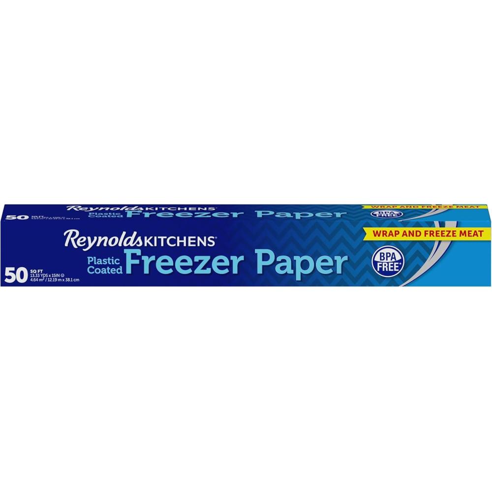 image:imageReynolds Kitchens PlasticCoated Freezer Paper 50 Square Foot Roll50 Sq Ft Freezer Paper 1 Count