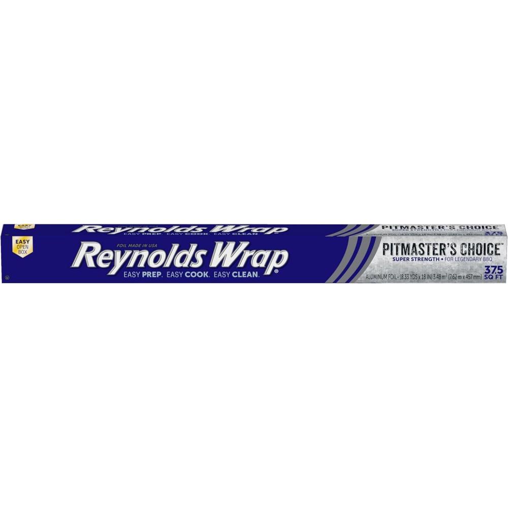 image:imageReynolds Wrap Pitmasters Choice Extra Thick Foil for Grilling 18 Inch Grill Foil Withstands High Heat Extra Wide 375 Total Sq Ft375 Sq Ft