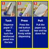 Reynolds Kitchens Unbleached Parchment Paper Roll, Non Stick Parchment Paper for Cooking and Baking, Oven Safe up to 425 Degrees, Chlorine-Free, 45 Feet x 12 Inches, 45 Total Sq. Ft.(Standard)