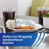 Reynolds Wrap Foodservice Aluminum Foil Roll with Built-In Cutter, Ideal for Restaurants, Catering, Cafeterias, and More, Easily Wraps Food and Lines Pans for Easy Cleanup, 1000 Square Feet(500 Sq Ft (Pack of 6))