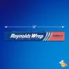 Reynolds Wrap Fun Foil, Embossed Aluminum Foil Roll, Features a Limited-Edition Holiday Pattern for Wrapping Food Gifts and Covering Holiday Dishes, 8.33 Yards X 12 Inches, 25 Sq. Ft.(175 Sq Ft)