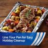 Reynolds Wrap Fun Foil, Embossed Aluminum Foil Roll, Features a Limited-Edition Holiday Pattern for Wrapping Food Gifts and Covering Holiday Dishes, 8.33 Yards X 12 Inches, 25 Sq. Ft.(175 Sq Ft)