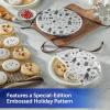 Reynolds Wrap Fun Foil, Embossed Aluminum Foil Roll, Features a Limited-Edition Holiday Pattern for Wrapping Food Gifts and Covering Holiday Dishes, 8.33 Yards X 12 Inches, 25 Sq. Ft.(Holiday Pattern)