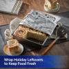 Reynolds Wrap Fun Foil, Embossed Aluminum Foil Roll, Features a Limited-Edition Holiday Pattern for Wrapping Food Gifts and Covering Holiday Dishes, 8.33 Yards X 12 Inches, 25 Sq. Ft.(Holiday Pattern)