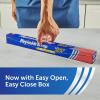 Reynolds Wrap Heavy Duty Aluminum Foil, Heavy Duty Foil Aluminum Roll, Thick Foil for Added Strength, With Easy Open and Close Secure Tab, Extra Wide, 37.5 Sq. Ft.(75 Sq Ft)