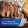 Reynolds Wrap Heavy Duty Aluminum Foil, Heavy Duty Foil Aluminum Roll, Thick Foil for Added Strength, With Easy Open and Close Secure Tab, Extra Wide, 37.5 Sq. Ft.(75 Sq Ft)