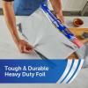 Reynolds Wrap Heavy Duty Aluminum Foil, Heavy Duty Foil Aluminum Roll, Thick Foil for Added Strength, With Easy Open and Close Secure Tab, Extra Wide, 37.5 Sq. Ft.(37.5 Sq Ft)