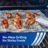 Reynolds Wrap Non Stick Heavy Duty Foil for Grilling, 18 Inch Heavy Duty Grill Foil, Freezer Safe and Grill Safe, Features Secure Easy Open and Close Tab, Extra Wide, 37.5 Total Sq. Ft.(25 feet by 18 inches or 37.5 square feet)