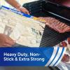 Reynolds Wrap Non Stick Heavy Duty Foil for Grilling, 18 Inch Heavy Duty Grill Foil, Freezer Safe and Grill Safe, Features Secure Easy Open and Close Tab, Extra Wide, 37.5 Total Sq. Ft.(25 feet by 18 inches or 37.5 square feet)
