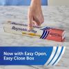 Reynolds Wrap Recycled Aluminum Foil, Recycled Foil Roll, Made From 100% Recycled Materials, With Secure Easy Open and Close Tab, 200 Sq. Ft.(200 Sq Ft)
