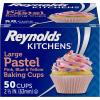 Reynolds Kitchens Baking Cups, Pastel, 50 Count