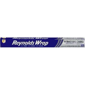 Reynolds Wrap Pitmaster’s Choice Extra Thick Foil for Grilling, 18 Inch Grill Foil, Withstands High Heat, Extra Wide, 37.5 Total Sq. Ft.(37.5 Sq Ft)