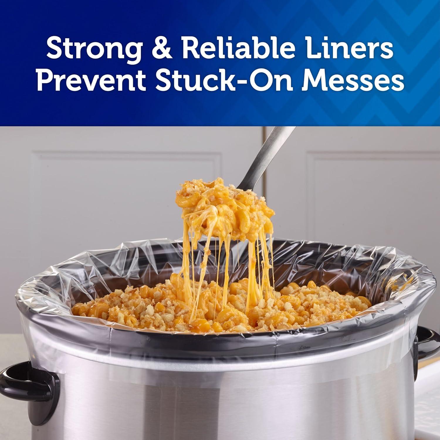 image:imageReynolds Kitchens Slow Cooker Liners Regular Fits 38 Quarts 6 Count6 Count Pack of 2